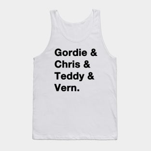 Stand By Me Names Tank Top